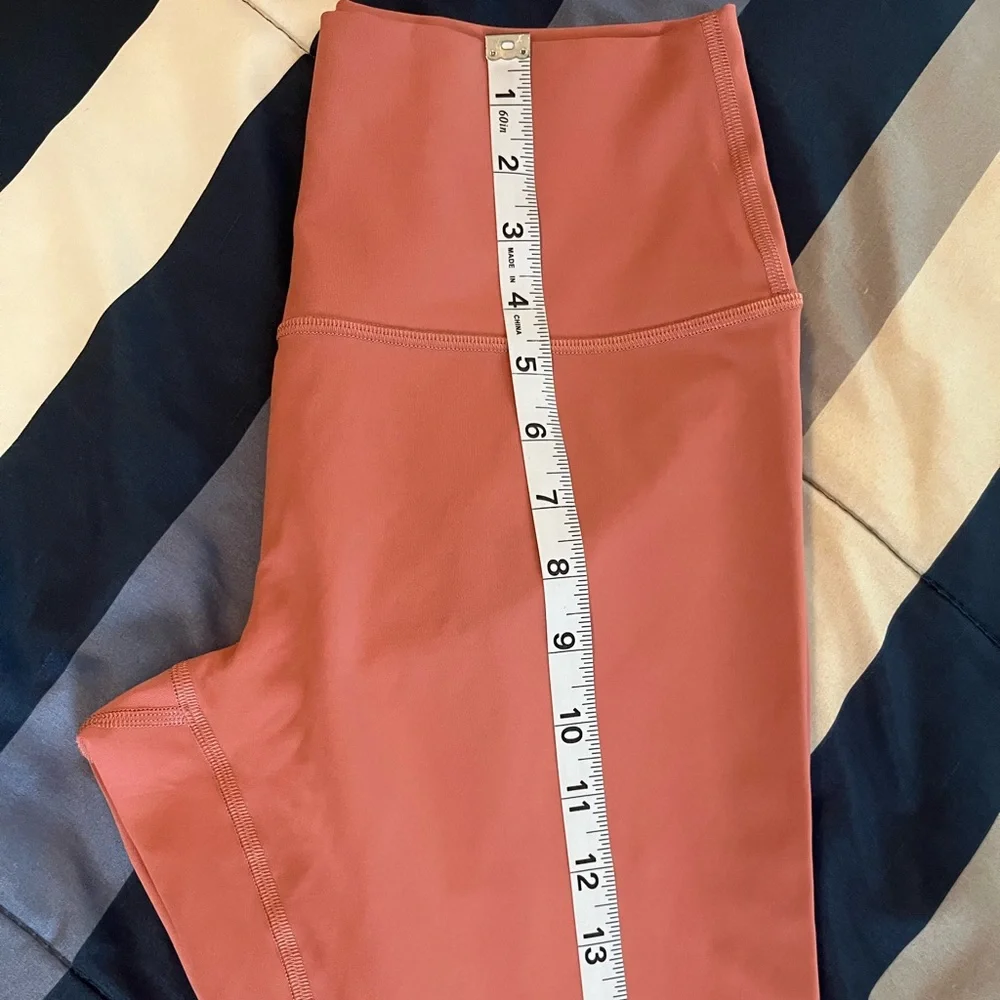 🍋 LIKE NEW Lululemon Wunder Under High-Rise Tight 28" - Brier Rose - Sz 8 - Picture 9 of 12